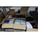 Six Boxes of Canterbury Sportswear Mixed, Shorts, T-Shirts, Jackets, Jumpers, Mixed Sizes. As New wi