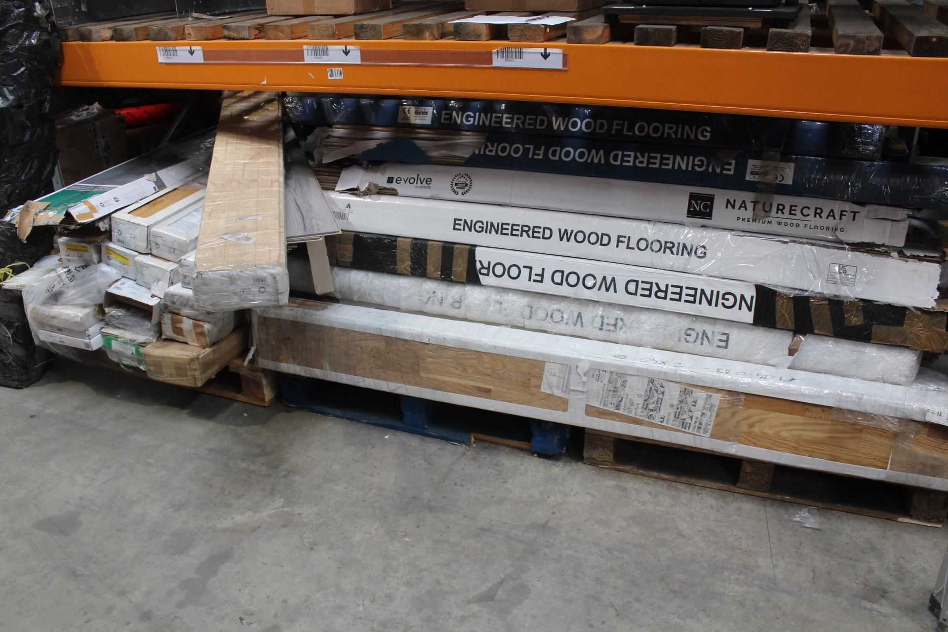 Large Quantity of Assorted Flooring (Viewing Advised, Some Packs Containing Damage).