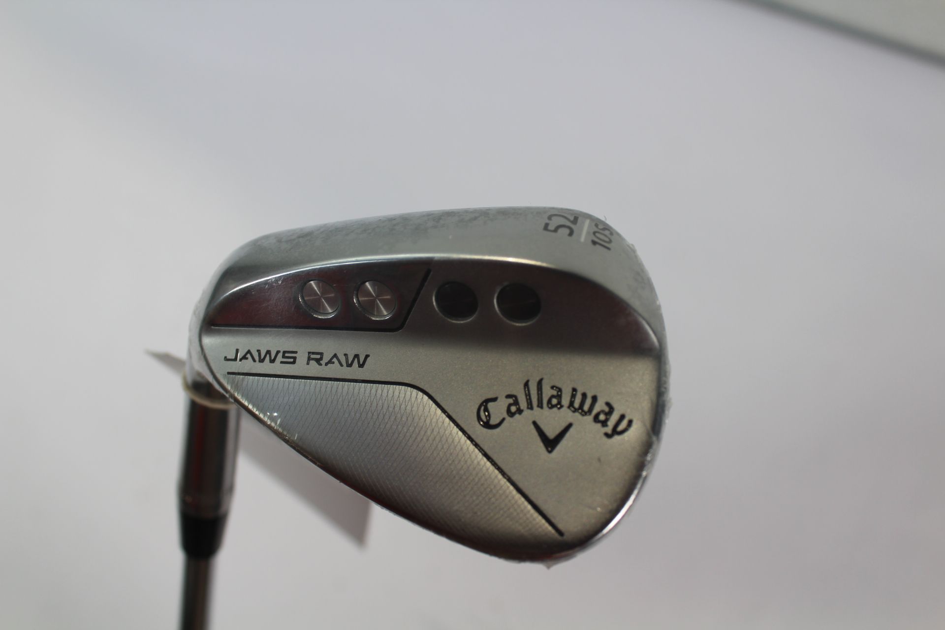 A Callaway Jaws Raw 52 10S Wedge Golf Club (Left-Handed). As New.