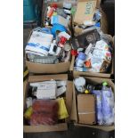 Six Boxes of Assorted Miscellaneous Items to include Cleaning products, DIY and toiletries.