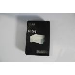 Sonos Bridge Hi-Fi System, White, Small, Box Opened.