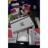Assorted disposable vapes, e-liquid, smoking accessories and related items (Many items past expiry d