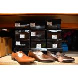 Twelve Burton Menswear London Shoes, Mixed Styles and Sizes. Viewing Advised