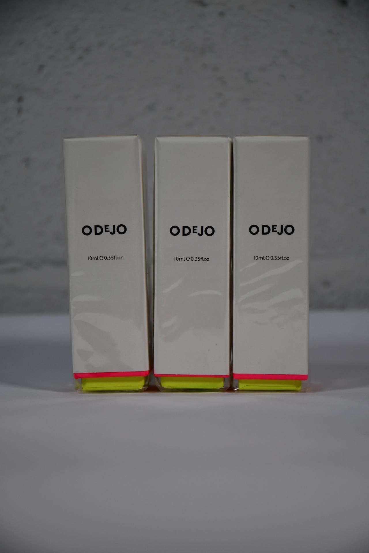 One Hundred and Twenty Odejo Rollerball Perfumes (10ml).