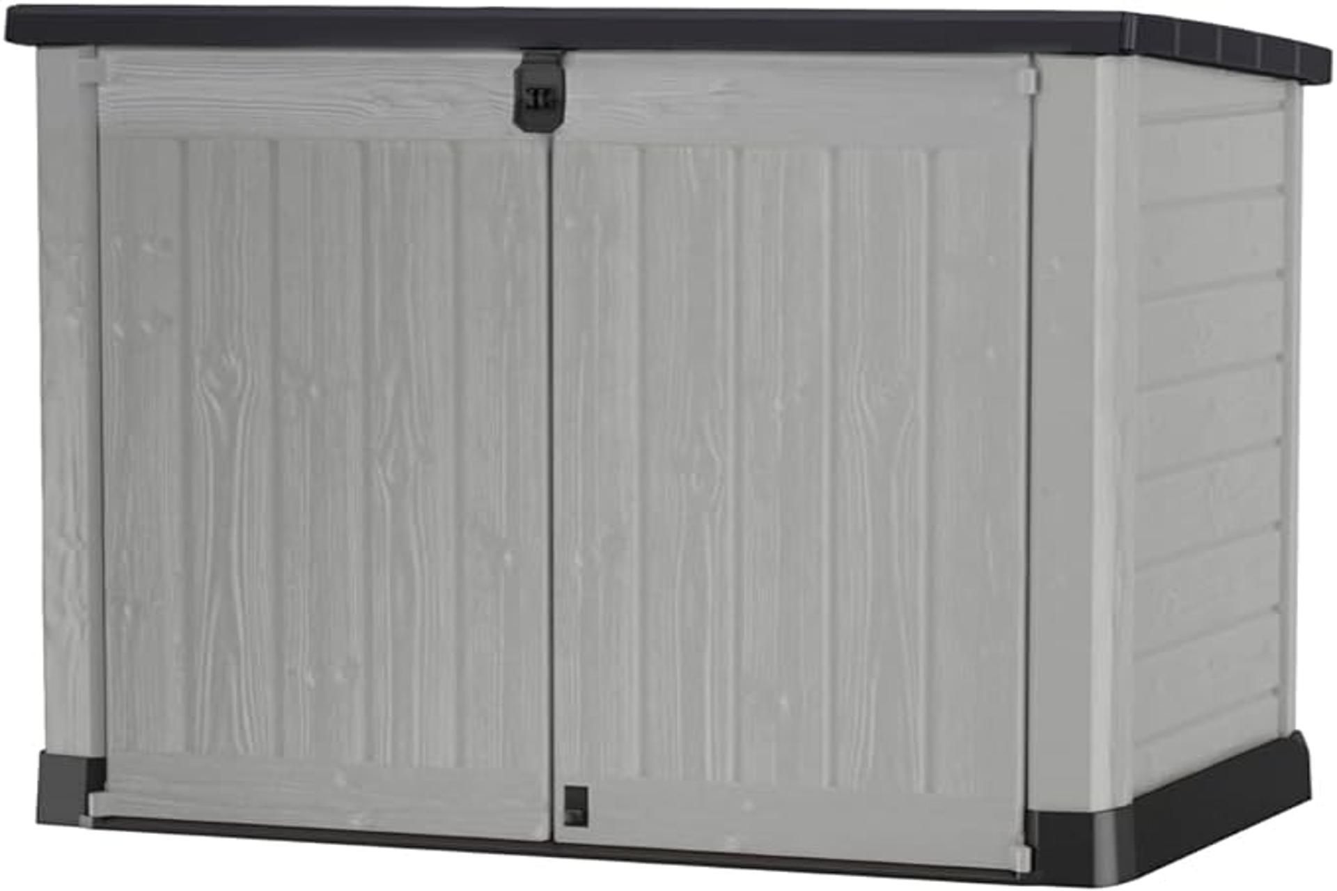 Keter Store It Out Pro Outdoor Garden Storage Shed. Box Damaged, Viewing advised.