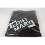 Ten Lost Mary Motif Black Hoodies. 5 x Large and 5 x X-Large.