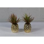 Twenty Six Ceramic Pineapple Decoration Pots.