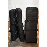 Three Protsc Oblong Gun Bag with Padded inside, Black, Large Oblong. Used, Viewing Advised.