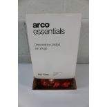 Ten Arco Essentials Corded Disposable Earplugs (Boxes of 200 Pairs).