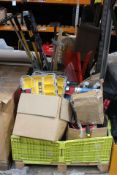Large Quantity of Assorted Tools and Related.