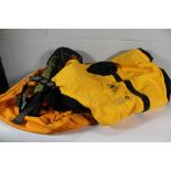 Hansen SeaBreeze Immersion Suit - Size M and a Spinlock MOB1 Life Jacket. Pre-Owned.