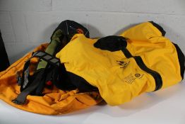 Hansen SeaBreeze Immersion Suit - Size M and a Spinlock MOB1 Life Jacket. Pre-Owned.