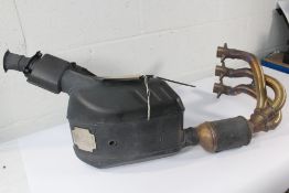 Triumph Exhaust System Assembly (Possibly incomplete) 2205108. Pre-Owned.