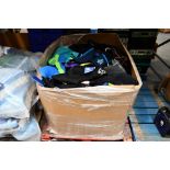 Box of Assorted Wetsuits including Quicksilver, Billabong, Osprey, Bannabite, Mixed Colours and Size
