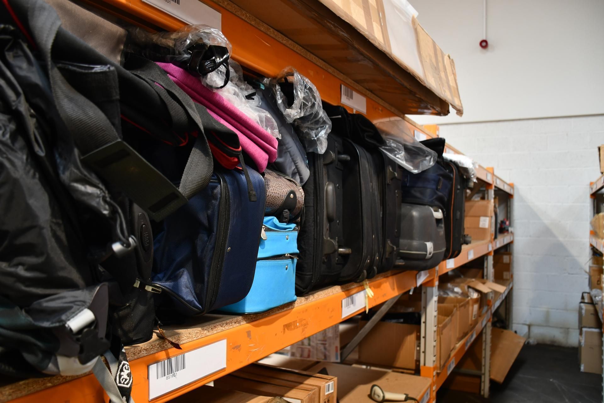 Twenty Seven Mixed Bags, Rucksacks, Suitcases, Handbags, Various Colours and Sizes. Pre-owned, Viewi