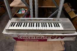 Casiotone CT- 310 Keyboard with 49 Keys, Silver, Large. Pre-owned, Viewing Advised.