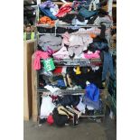 A large quantity of assorted pre - owned clothing and related items (Baskets not included)
