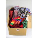 A Box of Assorted Branded Clothing to include Corville, Charles Jeffery Loverboy and others. Pre-own