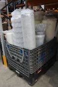 One Stillage of Mattresses and Related. Various Brands, Types and Sizes (8 Items, Stillage Not Inclu
