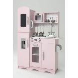 Kidoz Pink Kitchen with Utensils PK005B - As New (Stock image).