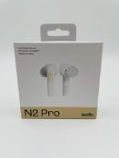 Twenty as new Sudio N2 Pro Wireless Earbuds in White (EAN: 7350071386965) (Boxes sealed).