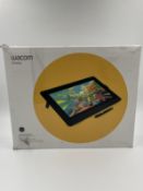 Pre-owned Wacom Cintiq 16 Drawing Tablet (Boxed with as new accessories) (P/N: DTK1660K0B).