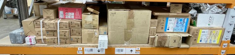 Assorted printer cartridges and related items (All items sold as seen).