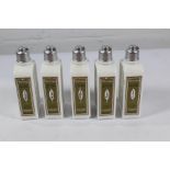 Five L'Occitane Verveine Body Lotion 5 x 250ml.