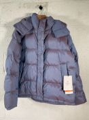 Lululemon Wunder Puff Jacket - Pale Blue - Size 10.
