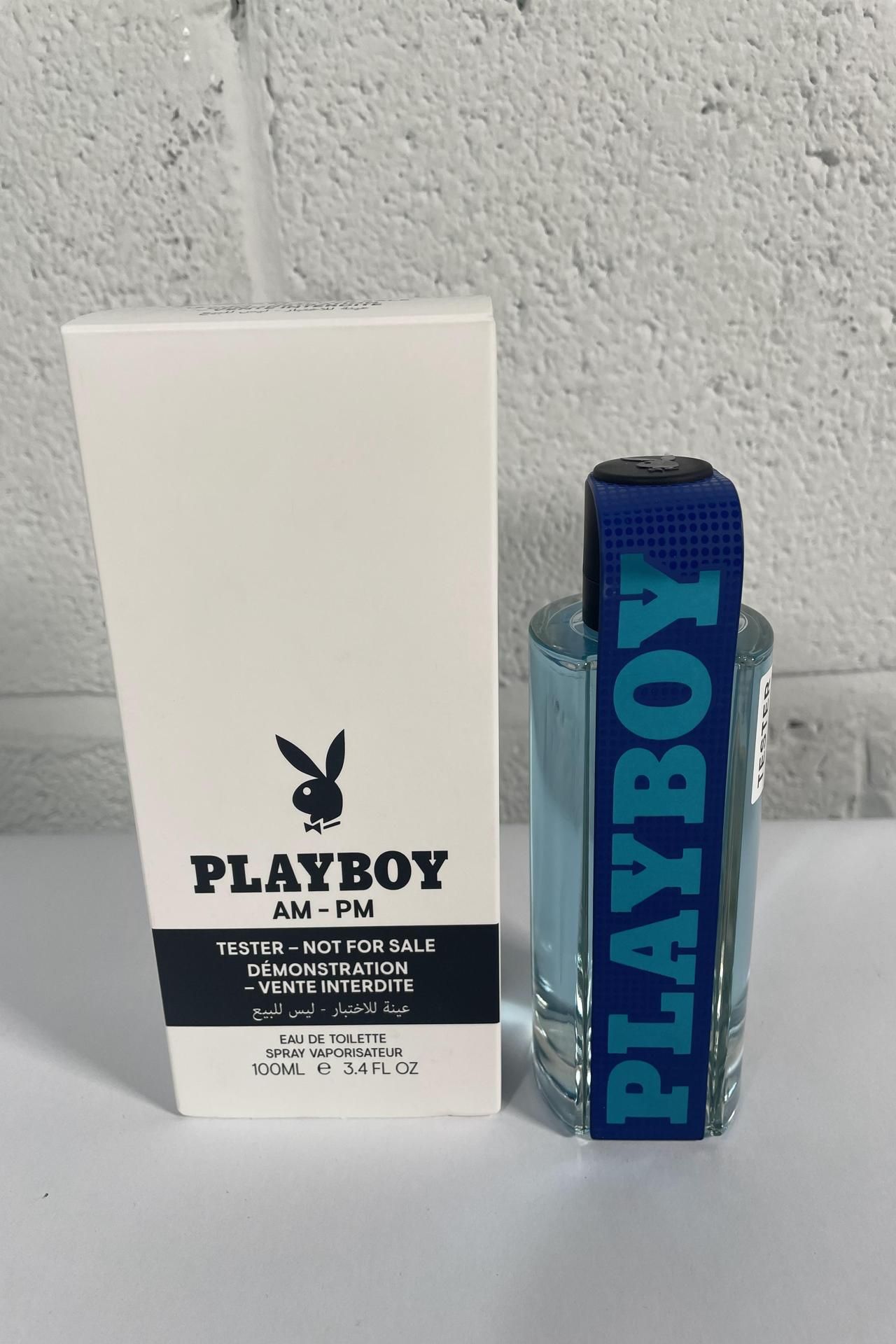 Twenty Four Playboy AM-PM Eau De Toilette - 100ml (Testers) - New.