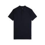 Alpha Tauri Fenzi Knitted Polo Shirt - Navy - Size L (13 L) (Stock image).