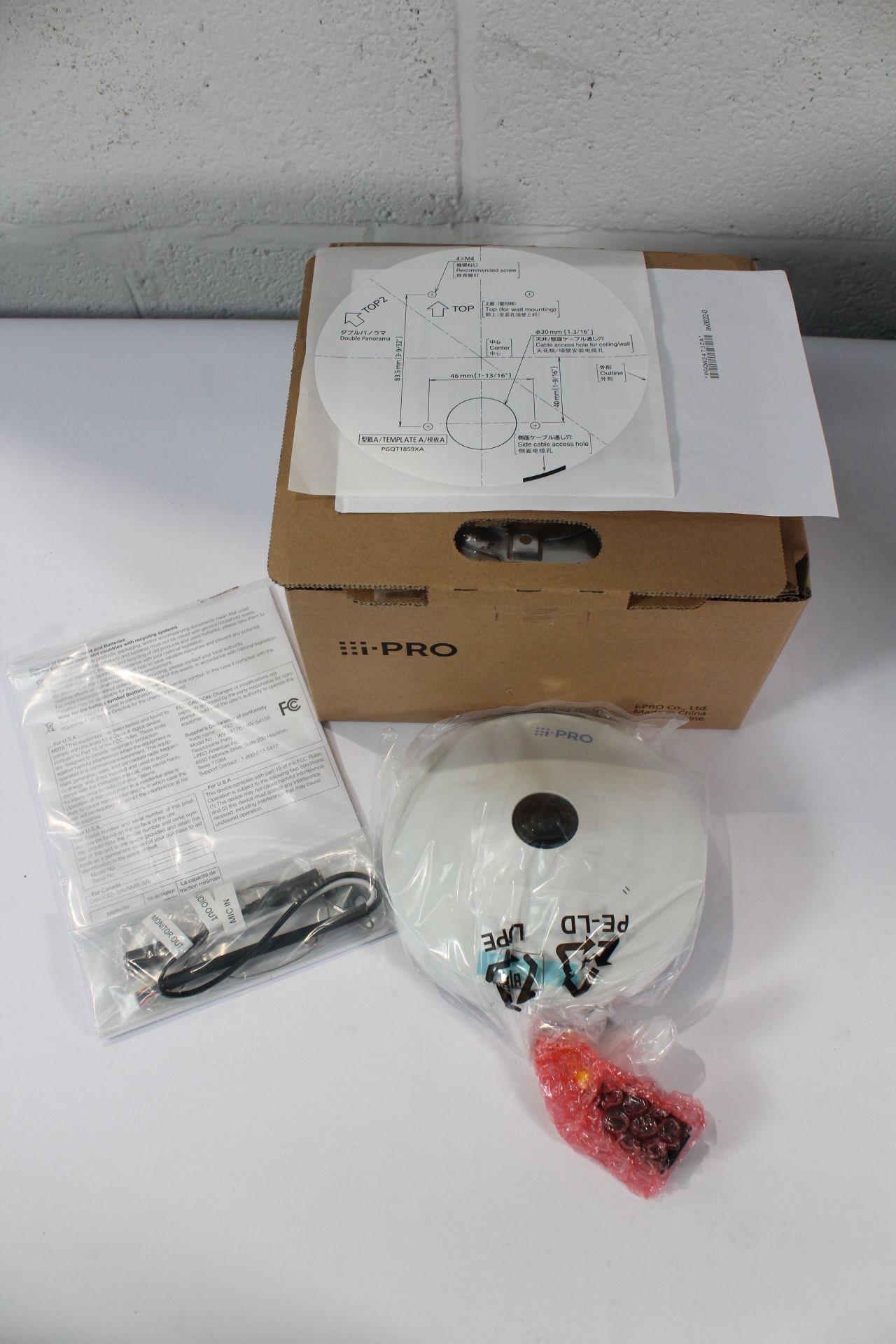 i-PRO WV-S4176A Security Camera - Indoor Ceiling.