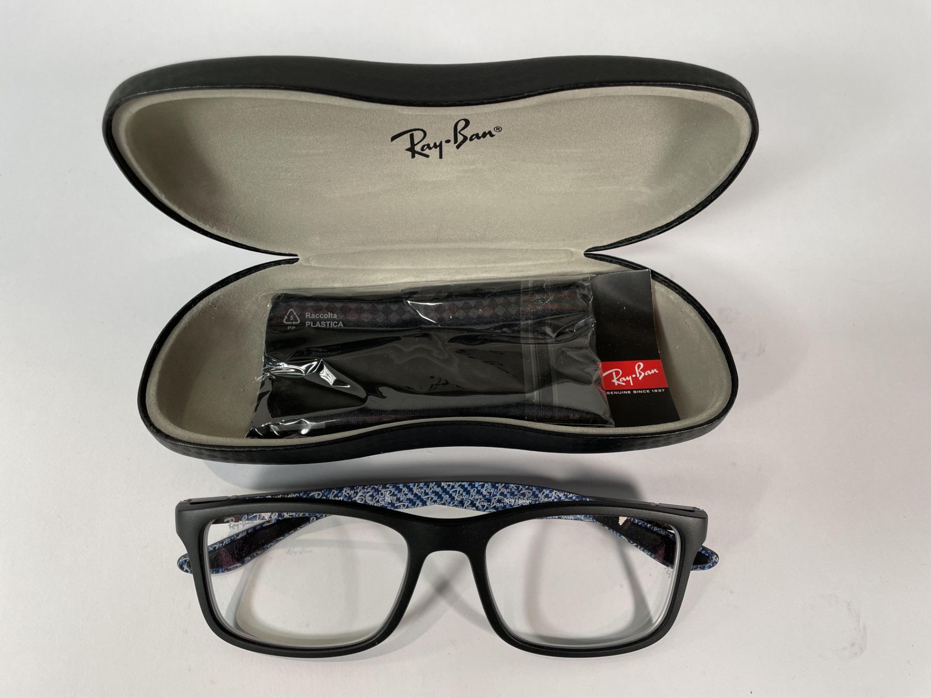 Ray-Ban 0RX8908 Glasses Frames (Demo Lens) - Matte Black - New.