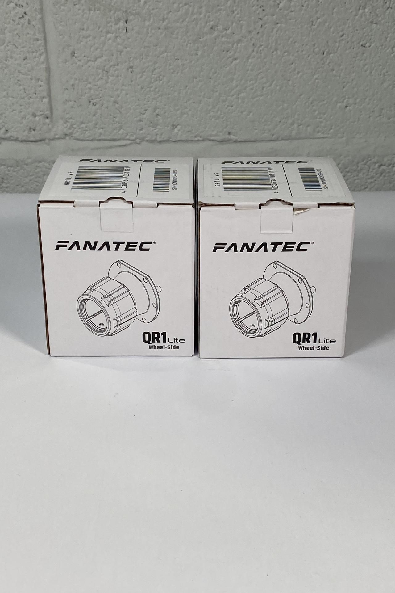 Two Fanatec QR1 Lite (Wheel Side).