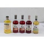 Two Edinburgh Mulled Gin Liqueur 2 x 500ml, Edinburgh Gin Plum & Vanilla Liqueur 1 x 500ml, Edinburg