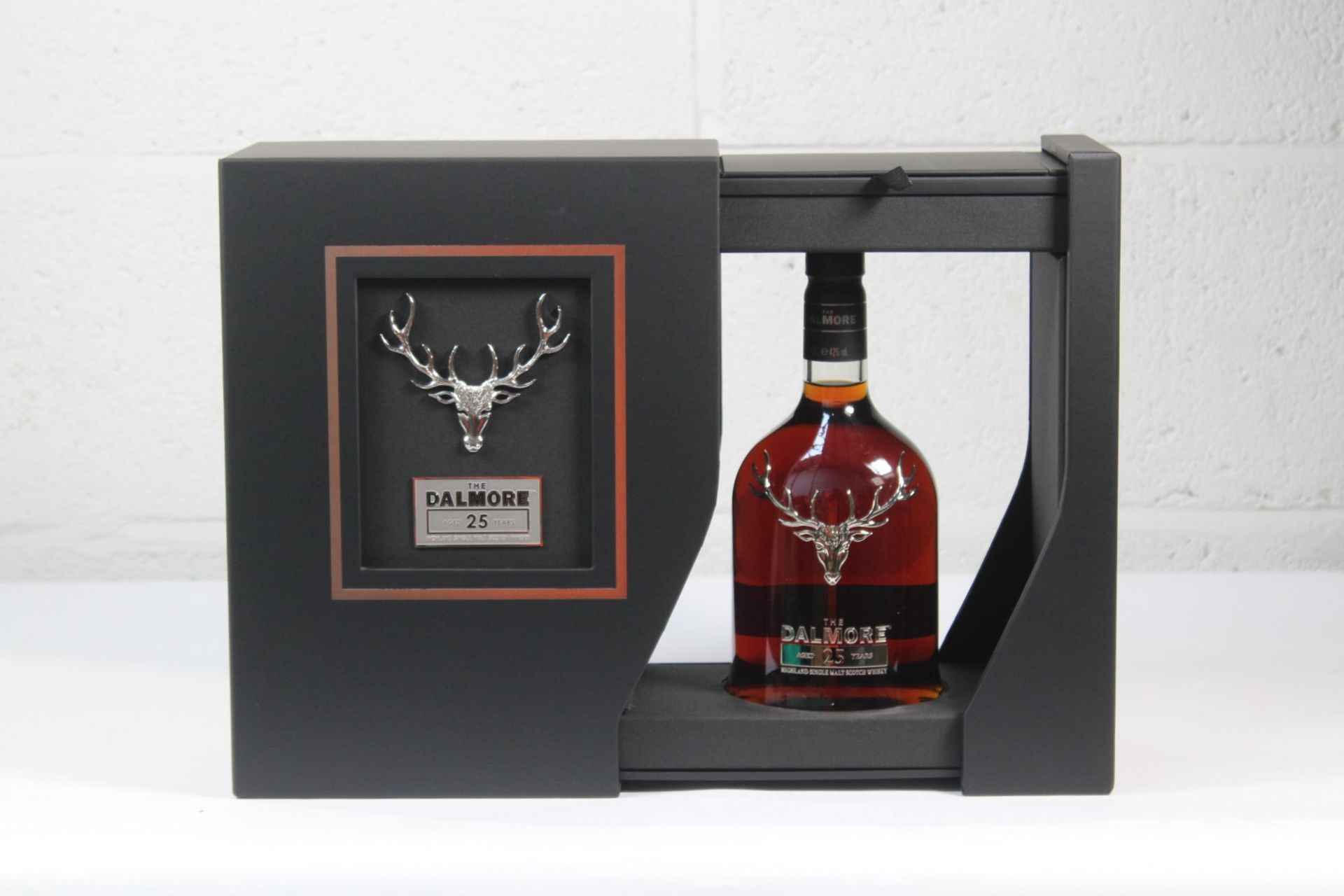 The Dalmore Aged 25 Year Highland Single Malt Scotch Whisky 700ml. Box Unsealed By Staff Member to c