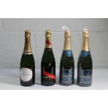 Two Louis Massing Brut Champagne 2 x 750ml, G.H Mumm Brut Champagne 750ml, Laurent - Perrier Brut Ch