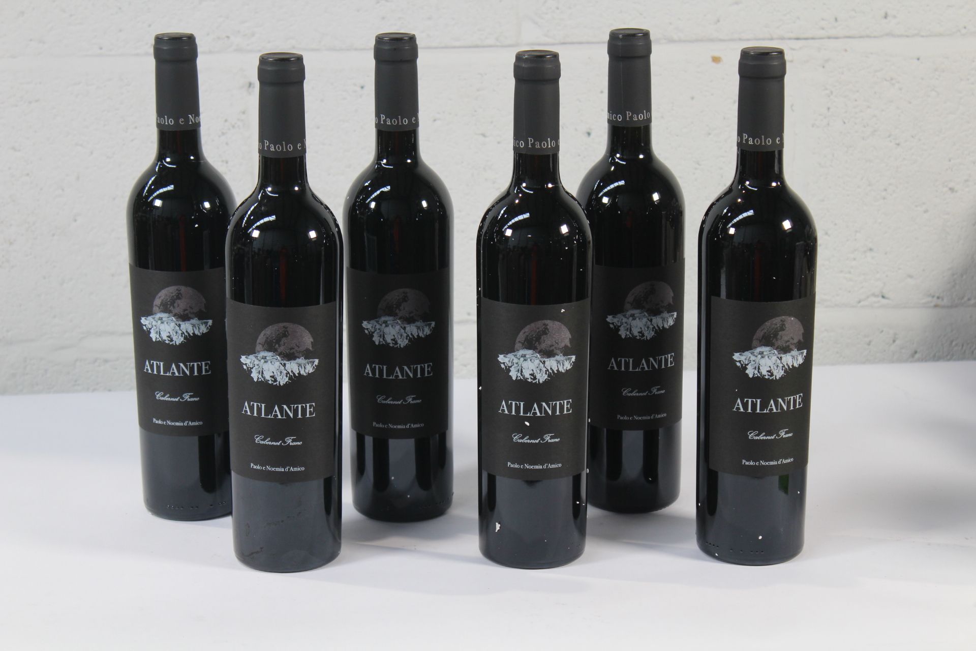 Six Atlante Cabernet Franc Umbria 2016 - Paoloe Noemia D'Amico Red Wine 6 x 750ml.