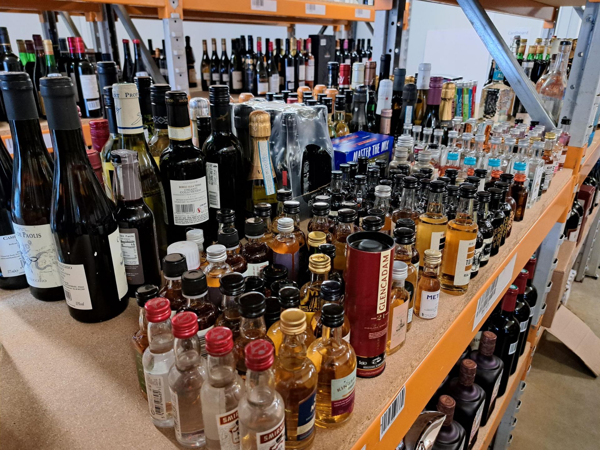 A Quantity of Assorted Miniature Bottles Of Rum/Whisky/Gin/Vodka And Half Bottles Of Wine (Approxima - Image 3 of 3