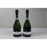 Two Besserat De Bellefon Bleu Brut Champagne 2 x 750ml.