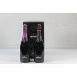 Ferrari Maximum Blanc De Blanc Trento Brut 750ml And A Ferrari Maximum Demi - Sec Trento 750ml.