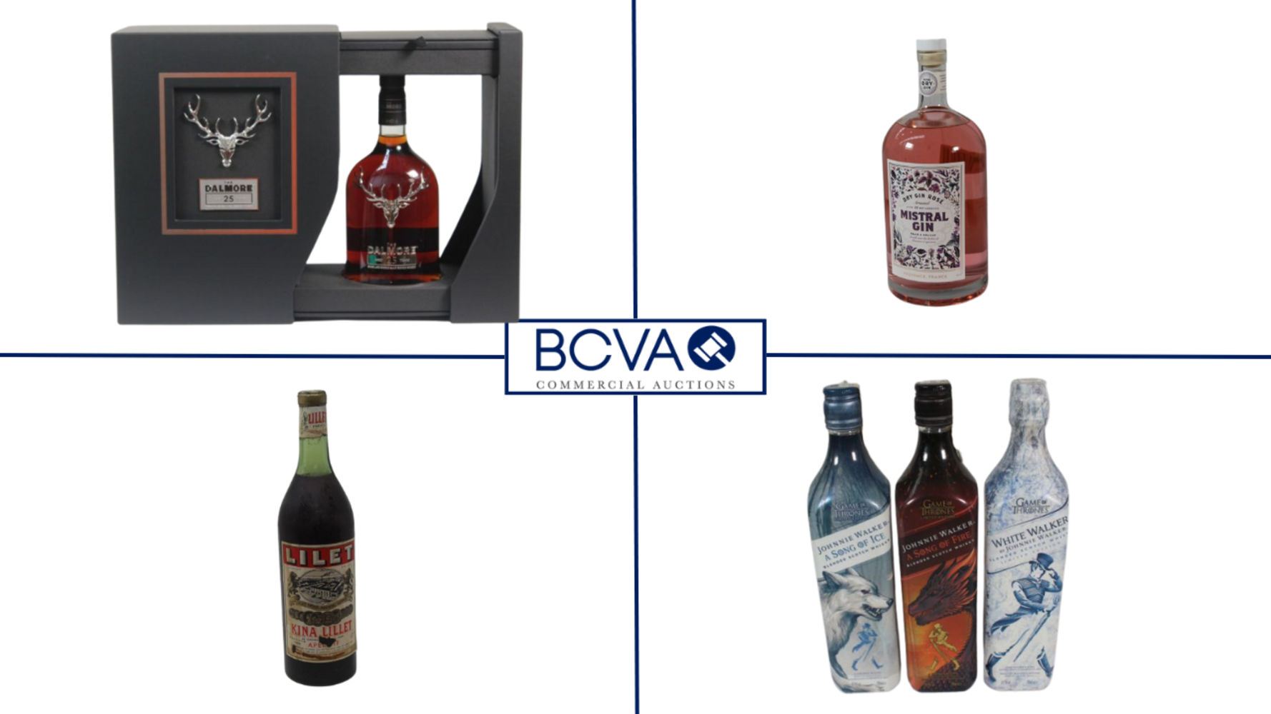 TIMED ONLINE AUCTION: Alcohol including Whisky, Gin, Rum, Vodka, Champagne and Wines (Over 18's Only)