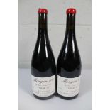 Two Jean Foillard Morgan 2019 Cote Du PY Red Wine 2 x 750ml.