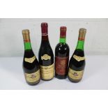 Four Red Wines to include Marques de Careres, Santi Amone and two Campo Viejo Cosecha 1964.