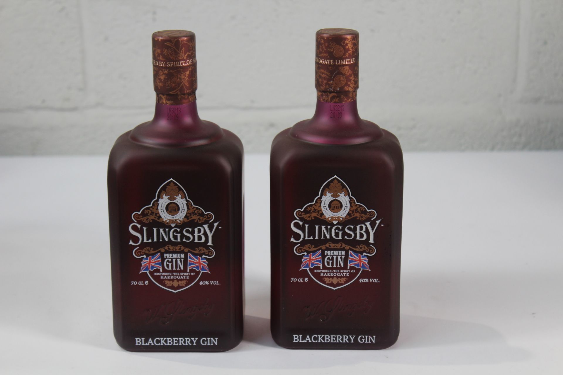 Two Slingsby Premium Blackberry Gin's 2 x 700ml.