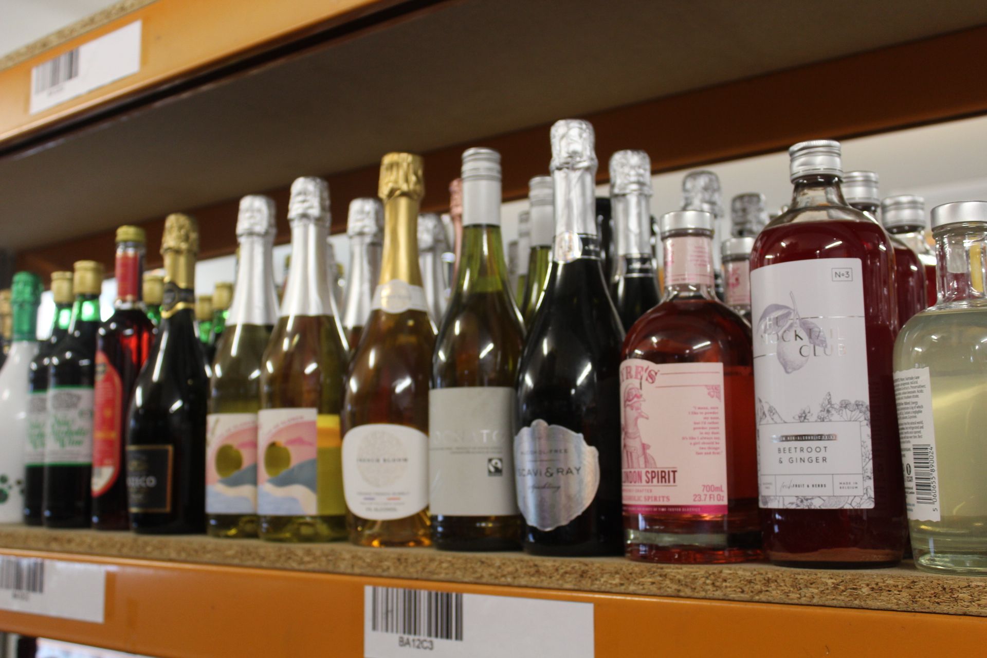 A quantity of Non Alcoholic Assorted Wines/ Larger/Spirits/Aperitifs (Approximately 80 Items).