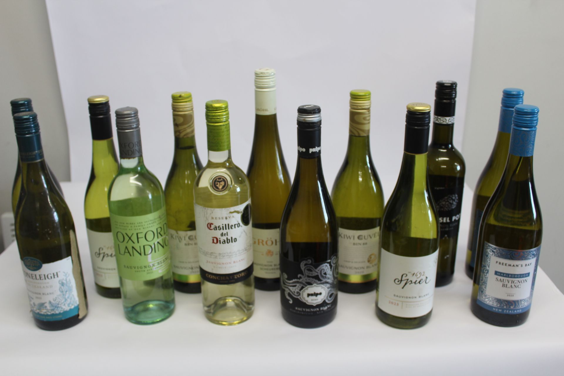 Thirteen Assorted Sauvignon Blanc To Include Stoneleigh 2022,Pulpe 2020, Freeman's Bay Marlborough 2