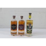 Belgrove Small Batch Hazelnut Rum 700ml, Belgrove Small Batch Spiced Fig & Blackberry Rum 700ml and