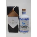 Drumshanbo Gunpowder Irish Gin Ceramic Bottle (43%, 700ml) and Adamus Organic Dry Gin (44.4%, 700ml,