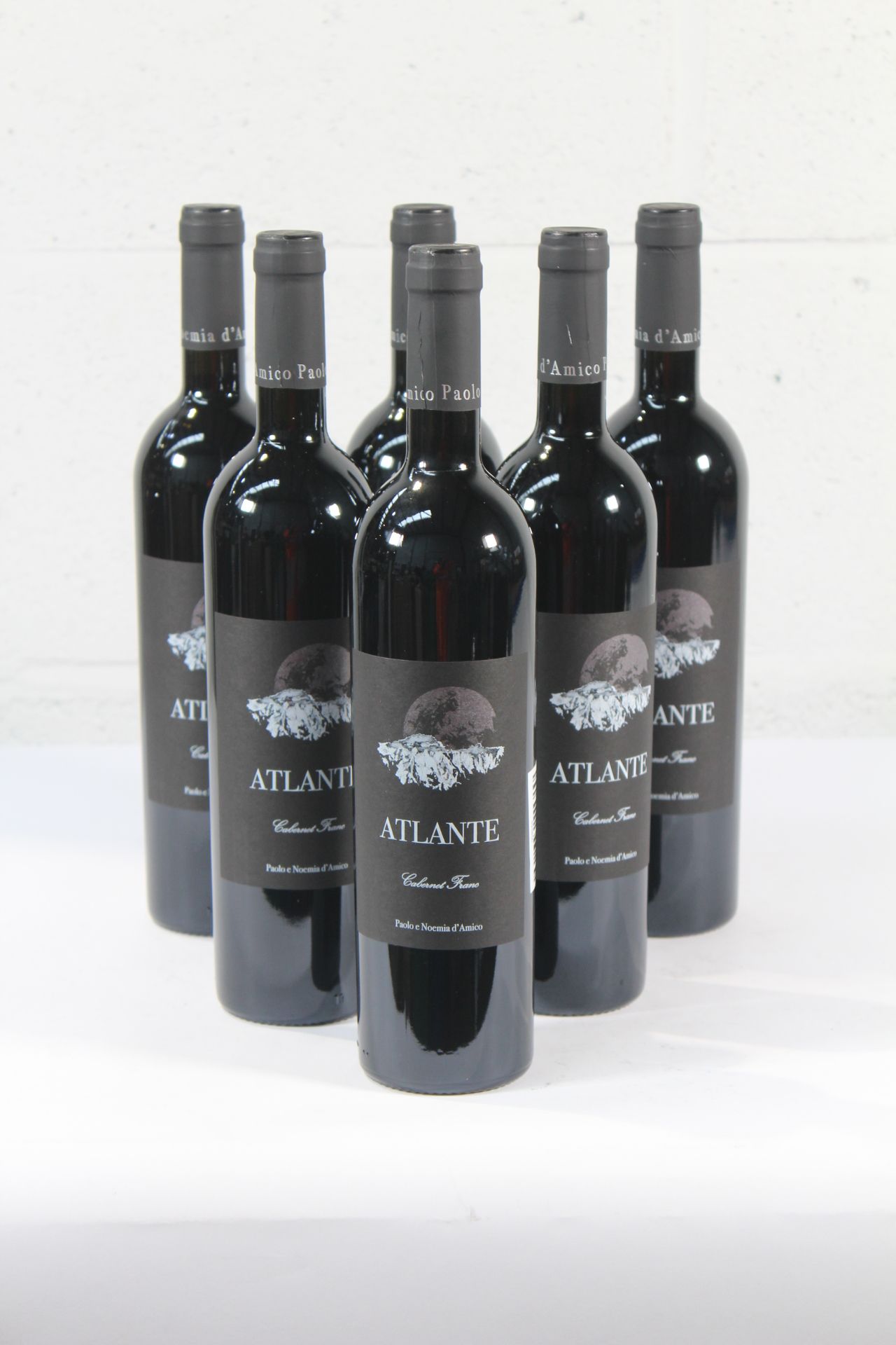 Six Atlante Cabernet Franc Umbria 2016 - Paoloe Noemia D'Amico Red Wine 6 x 750ml.